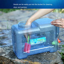 Load image into Gallery viewer, Portable Water Container Water Tank with Faucet Camping Water Storage Outdoor Water Container Hiking Water Tank
