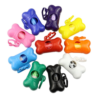 Bone-shaped waste bag dispenser dog waste bag holder pet waste bag dispenser poop bag dispenser dog poop bag holder bone waste bag dispenser for dogs portable waste bag dispenser dog waste bag dispenser with clip pet waste disposal solution bone-shaped poop bag dispenser