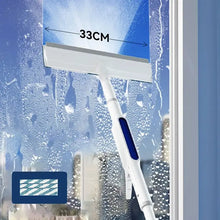 Load image into Gallery viewer, Expandable window cleaner window cleaning spray extendable window cleaning tool telescopic window cleaner spray window cleaner window washing spray adjustable window cleaner expandable squeegee with spray window cleaning kit with spray extendable handle window cleaner
