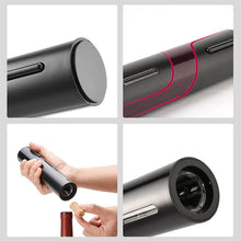 Load image into Gallery viewer, Electric wine opener automatic wine opener electric corkscrew electric bottle opener rechargeable wine opener cordless wine opener electric cork remover battery-operated wine opener automatic corkscrew opener electric wine bottle opener
