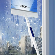 Load image into Gallery viewer, Expandable window cleaner window cleaning spray extendable window cleaning tool telescopic window cleaner spray window cleaner window washing spray adjustable window cleaner expandable squeegee with spray window cleaning kit with spray extendable handle window cleaner
