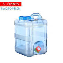 Load image into Gallery viewer, Portable Water Container Water Tank with Faucet Camping Water Storage Outdoor Water Container Hiking Water Tank
