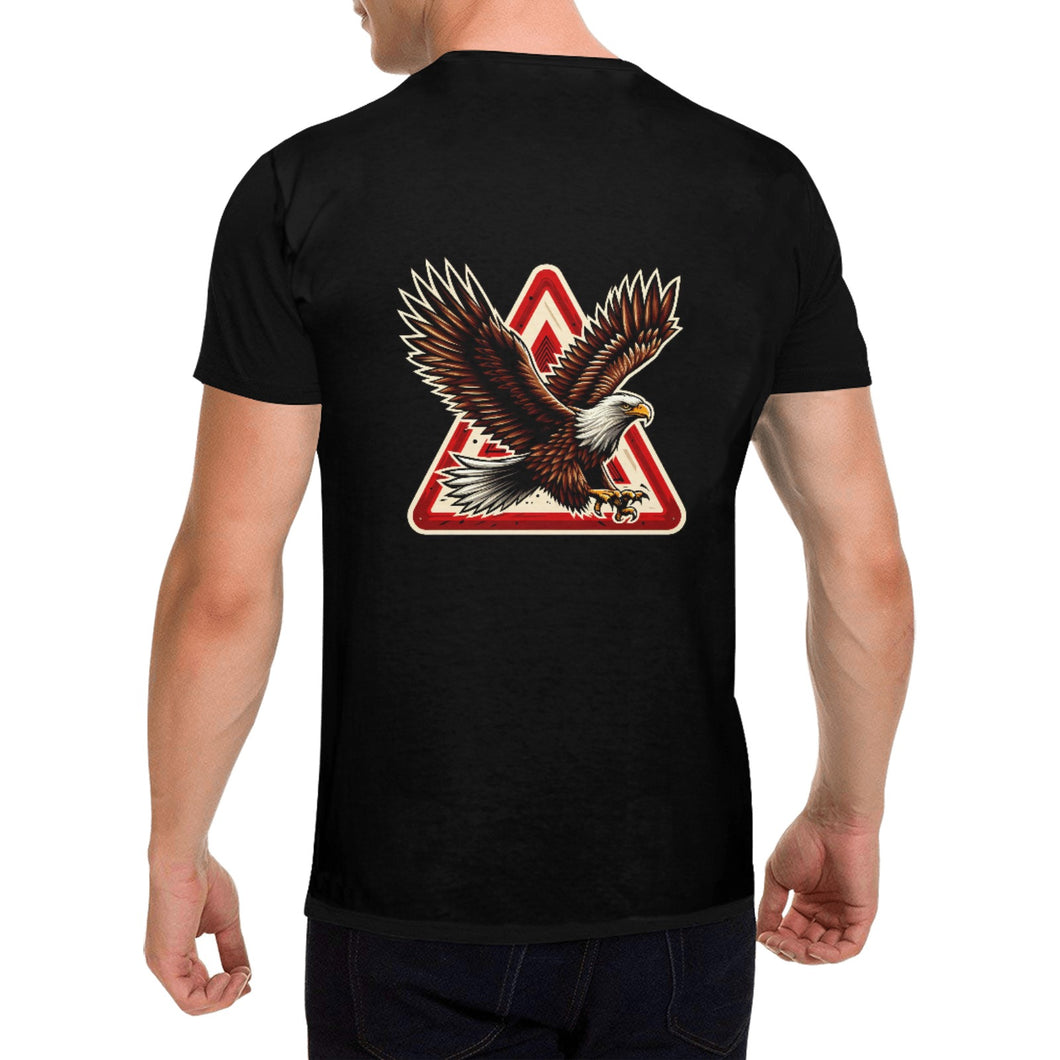 Eagle T-Shirt Graphic Tee Bold Street Sign Shirt Dynamic Eagle Design Unique Statement Apparel