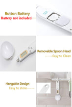 Load image into Gallery viewer, Digital measuring spoon electronic measuring spoon digital kitchen spoon scale precision measuring spoon electric measuring spoon digital food scale spoon kitchen measuring spoon with LCD multifunctional measuring spoon digital spoon scale cooking measuring spoon digital
