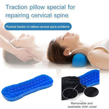 Load image into Gallery viewer, Gel massage neck pillow Neck and shoulder pain relief Neck pillow with massage therapy Self-care essentials Removable washable cover Rejuvenating neck pillow Comfortable neck support Relaxation neck pillow Neck pain relief pillow
