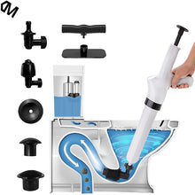 Load image into Gallery viewer, High-pressure drain blaster DIY plumbing tool Drain clog remover Plumbing maintenance tool Unblock drains easily Home plumbing solution Drain cleaning device Clog-busting tool DIY drain cleaner Plumbing equipment
