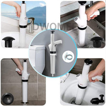 Load image into Gallery viewer, High-pressure drain blaster DIY plumbing tool Drain clog remover Plumbing maintenance tool Unblock drains easily Home plumbing solution Drain cleaning device Clog-busting tool DIY drain cleaner Plumbing equipment
