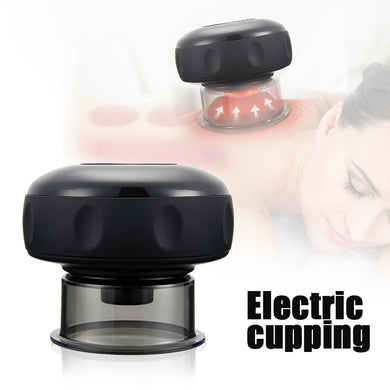 Electric cupping massager cupping therapy device vacuum cupping massager electric suction massager cupping massage machine electronic cupping massager portable cupping device home cupping massager cupping therapy tool electric muscle cupping massager